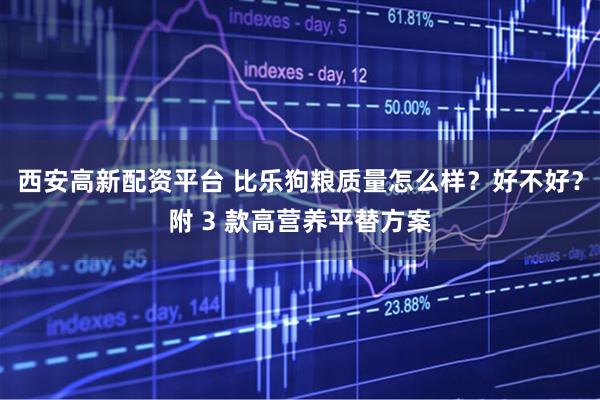 西安高新配资平台 比乐狗粮质量怎么样？好不好？附 3 款高营养平替方案